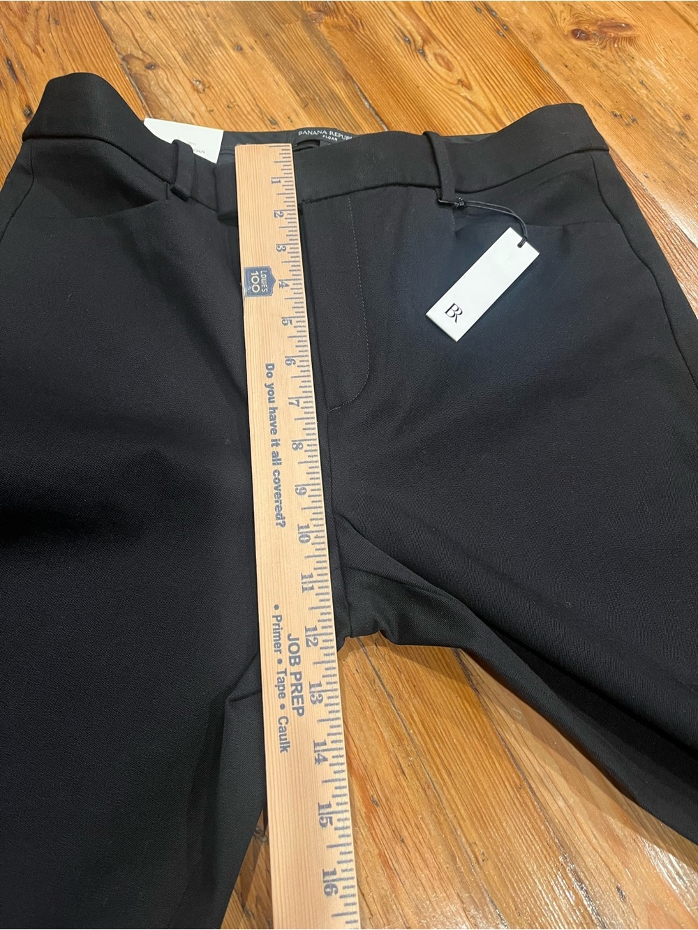Banana Republic Black Straight Fit Sloan Pants • Size 8 • NWT - Picture 10 of 12